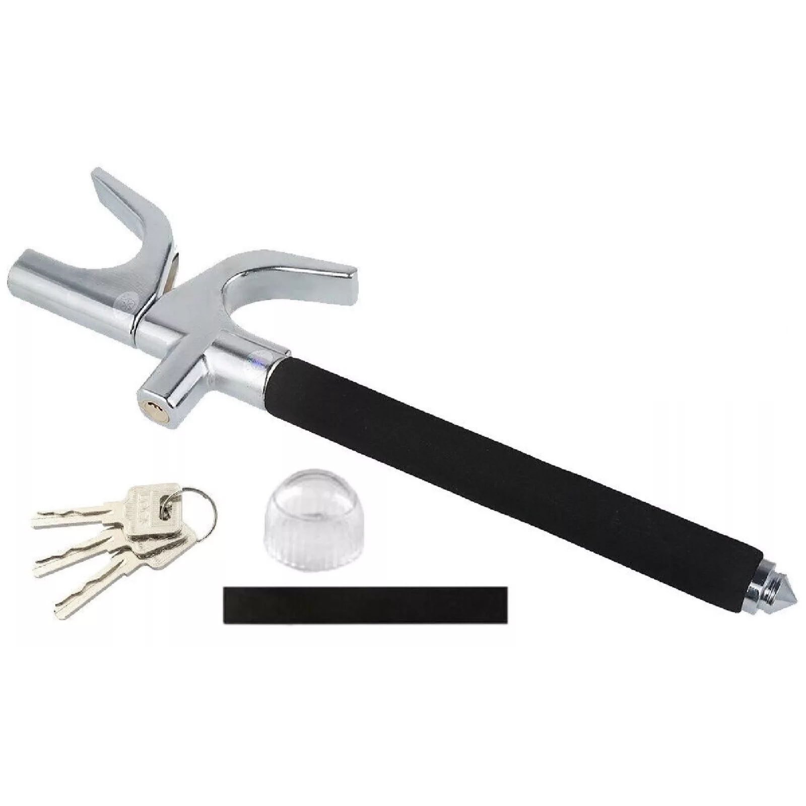 The Club Clamp Heavy Duty Lock Anti Theft Security Universal Car Steering Wheel