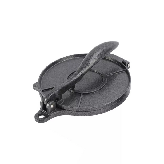Flour Corn Maker Taco Tool Cast Iron Heavy Duty Tortilla Press Maker 20cm Black