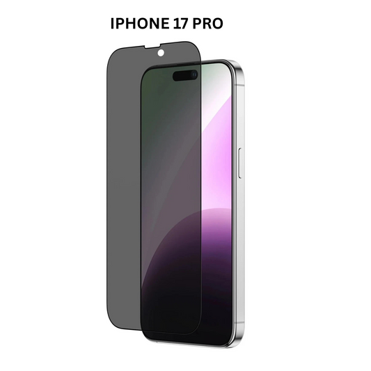 2x iPhone 17 Pro Anti Spy Privacy Tempered Glass Screen Protector
