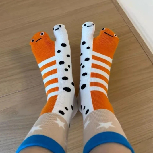 Soft Short Funny Socks Breathable Casual Ankle Socks Cotton Blend 3