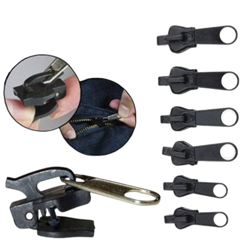 Zipper Repair Replacement Zip 6PCS Universal Instant Fix A Sewing Kit DIY