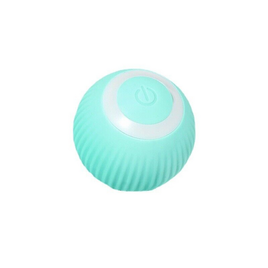Blue Self-Moving Interactive Toy Smart Automatic Rolling Ball Pet Electric