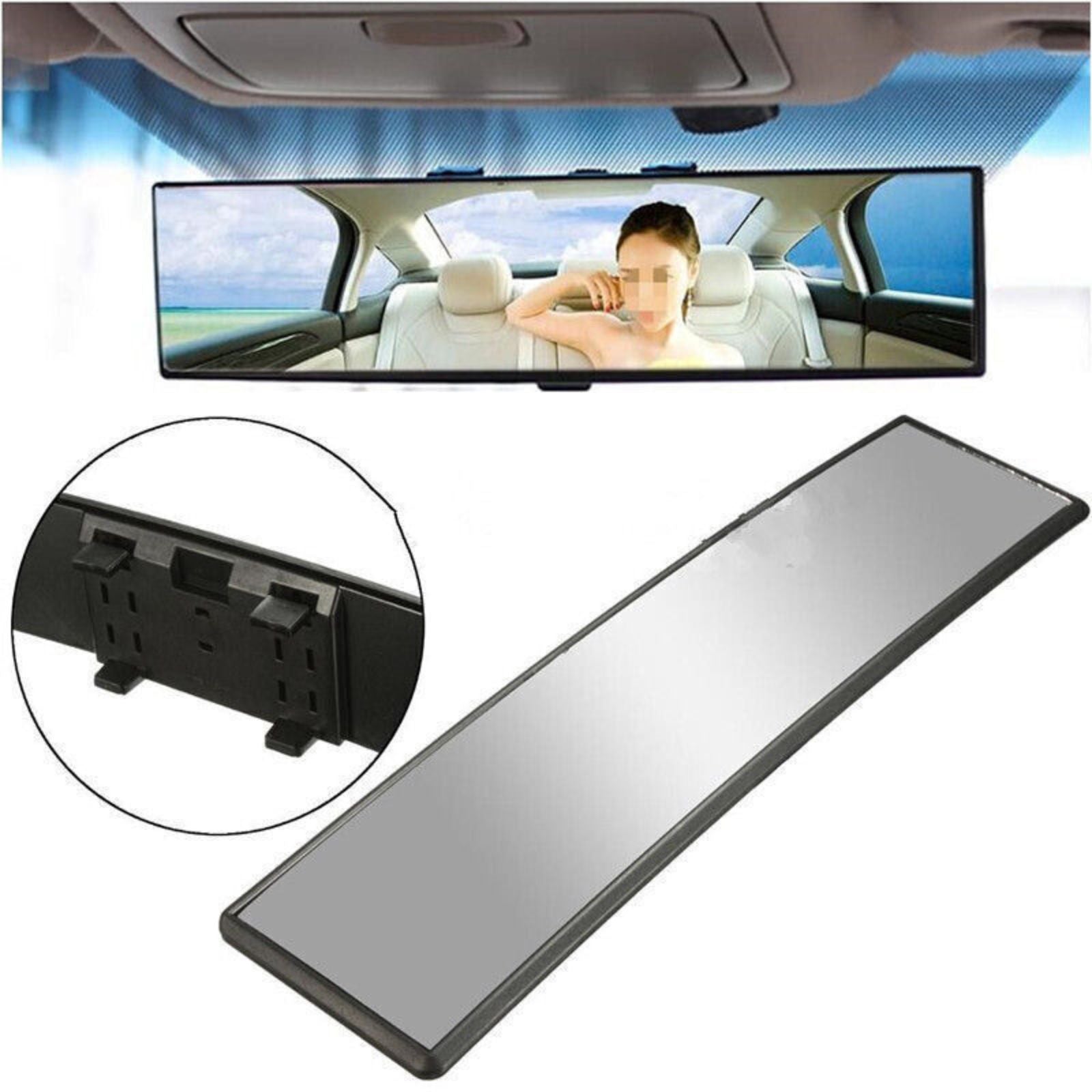 Wide Angle Panoramic Rear View Mirror Anti Glare Packing Rearview Car Interior
