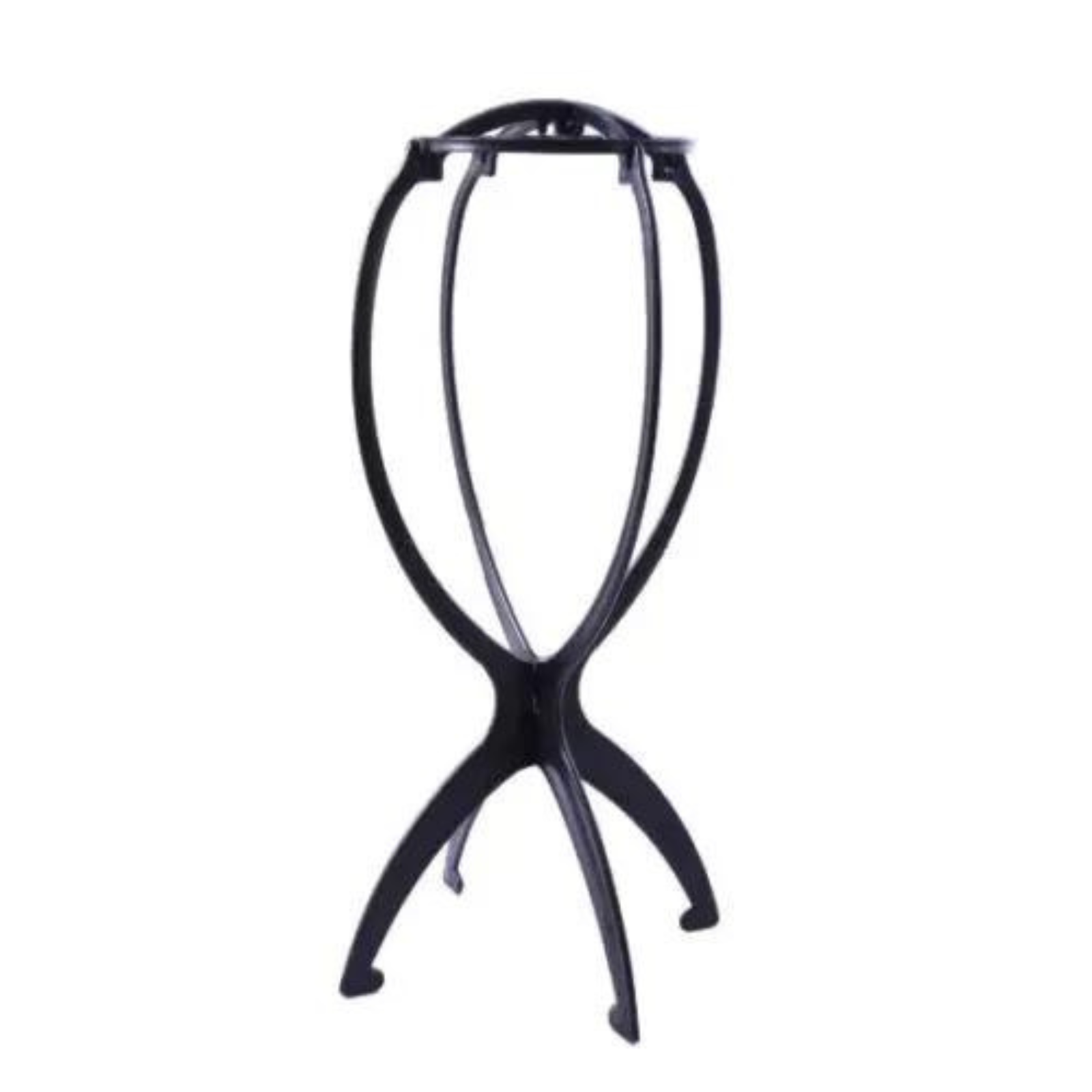 Black Wig Hair Tool Display Holder  Folding Hat Cap Stand Stable