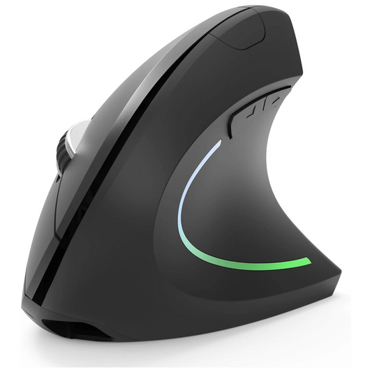 Wireless Vertical Gaming Mouse Ergonomic Rechargeable USB Mouse