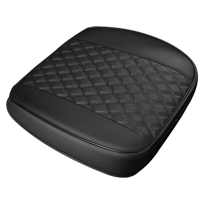 Black PU Leather Universal Car SUV Front Seat Protective Cover