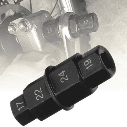 Durable Back Saver Putt Picker Motorcycle Front and Rear Wheel Axle Hex Tool