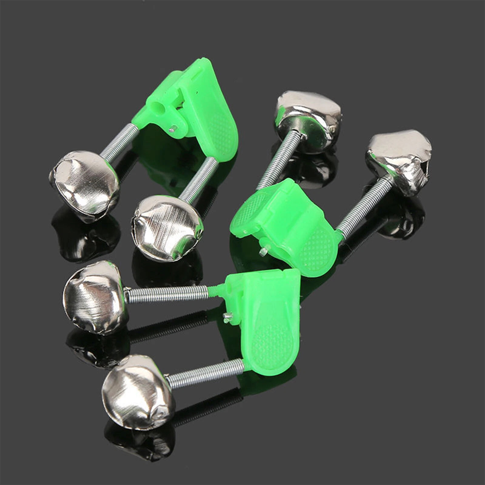 Green Plastic Fishing Rod Clip Holder for Secure Storage and Transport