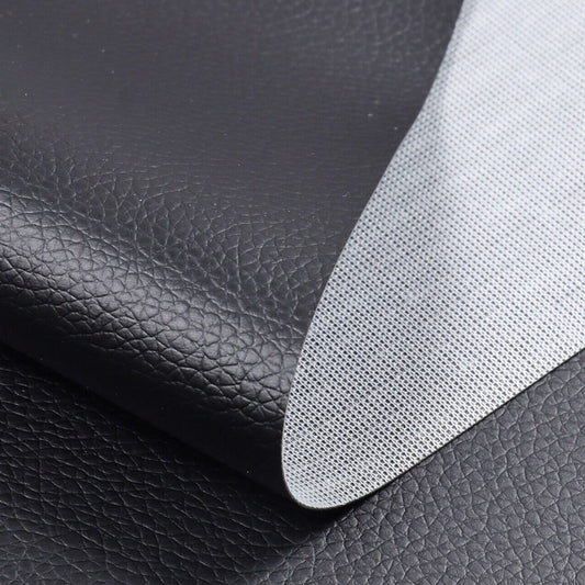 Upholstery Synthetic Leather 1.4,mx4m Restore Home Furniture Black Marine Vinyl