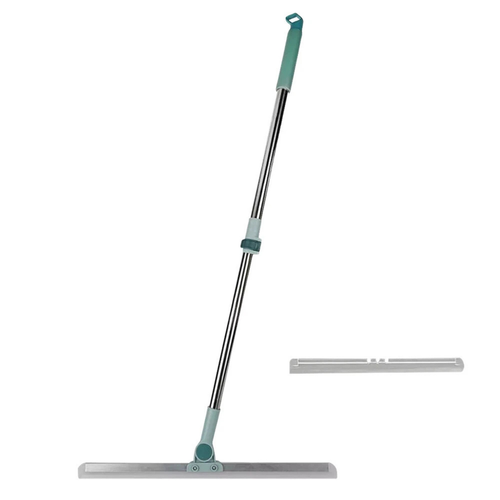 Household Silicone Extensible Floor Squeegee Adjustable Cleaning Wiper Tool
