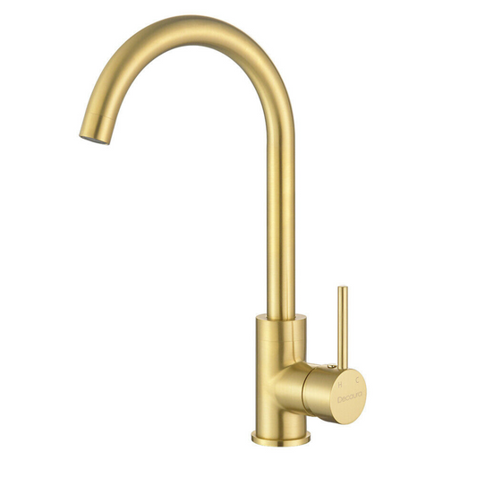 Brushed Gold 360° Swivel Sink Faucet Taps 360° Swivel Sink Faucet Taps