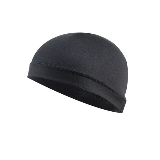 Motorcycle Helmet Liner Black Cycling Cap Running Beanie Wraps Skull Cap