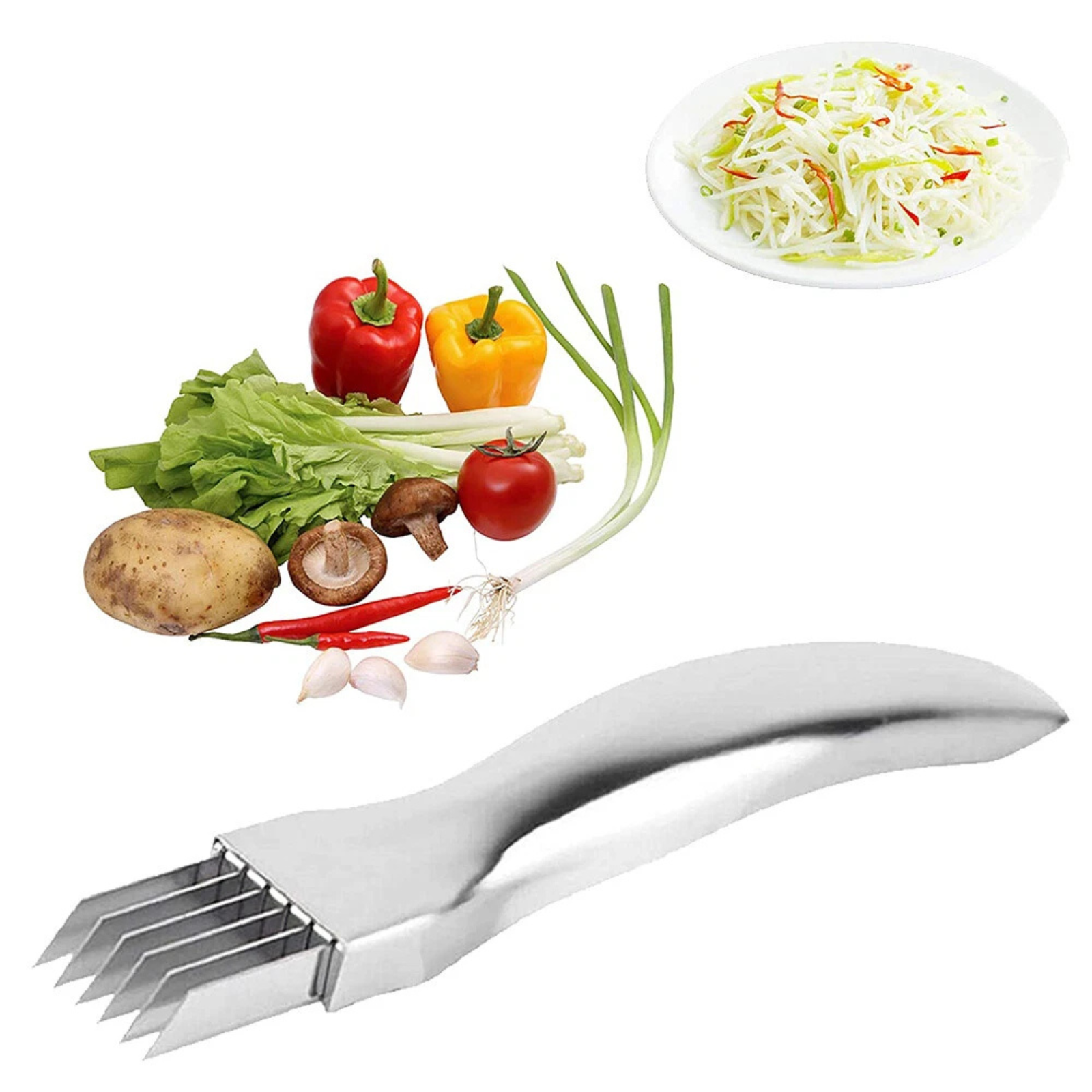 Fruit Vegetable Peeler Stainless Steel Kitchen Tool 1x