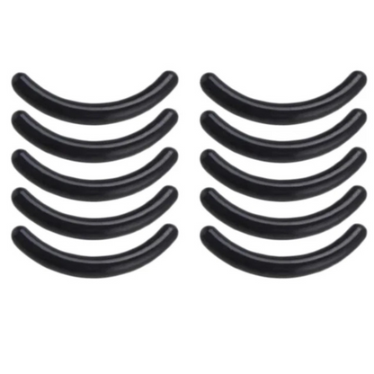 10x Replacement Eyelash Curler Circle Cosmetic Refill Rubber Pads Make Up Tool