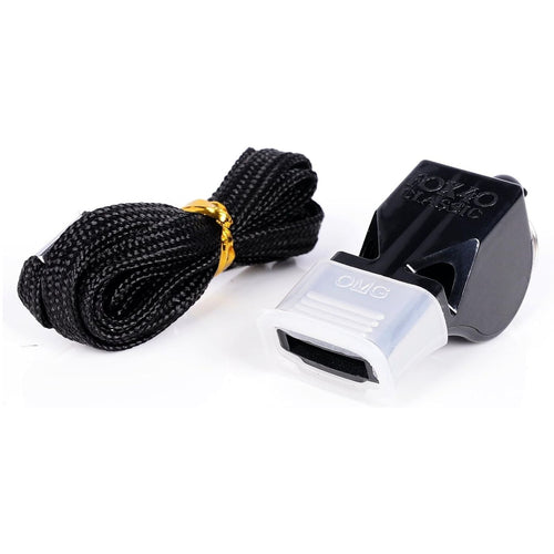 Classic Black Fox40 Safe Whistle CMG Football Outdoor Indoor Sport Referee
