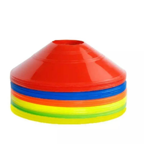 Rugby Fitness Exercise Markers Cones Soccer 60 Pack Sports Training Discs