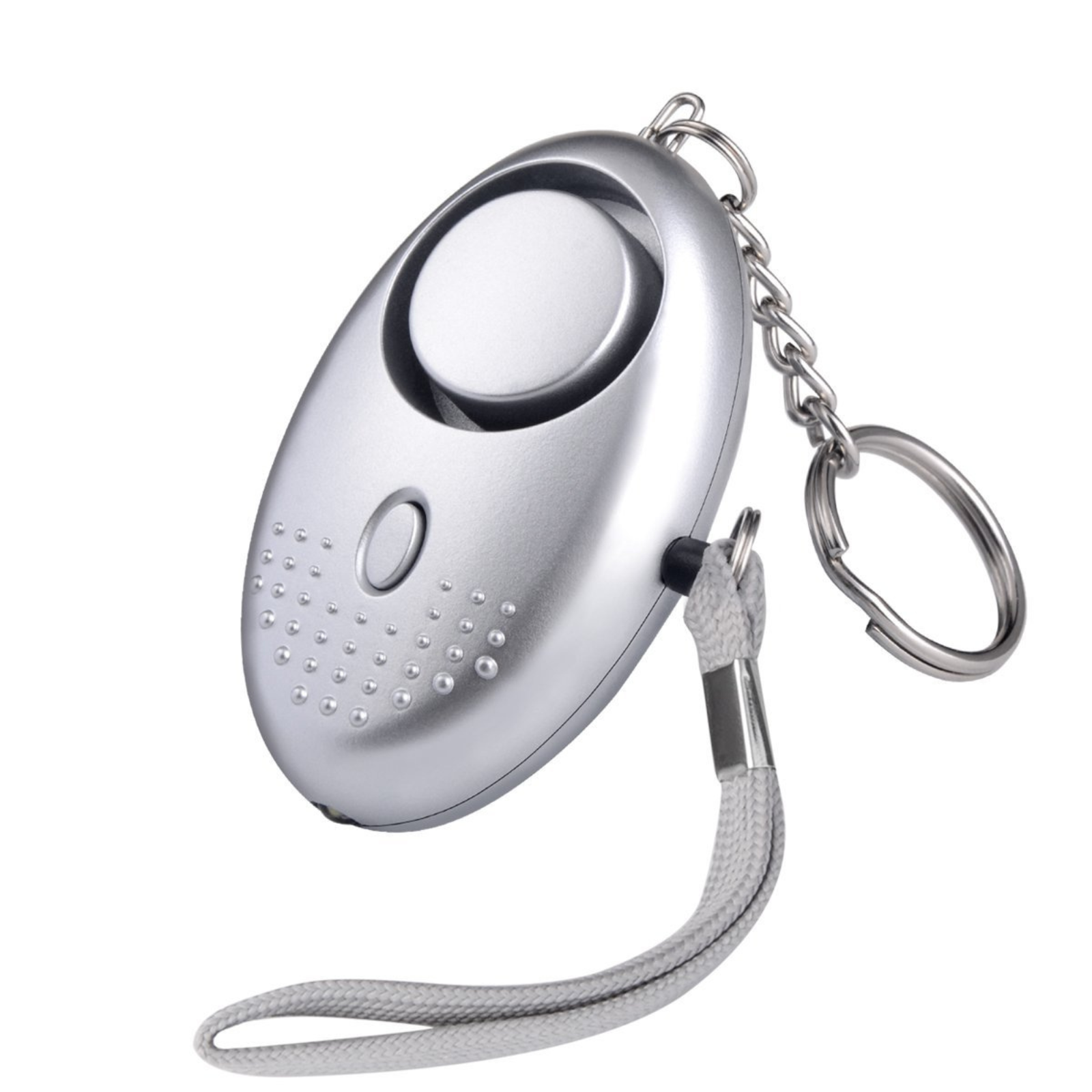 Emergency Alert Torch Rape Attack Panic Security 140dB Personal Alarm Keychain