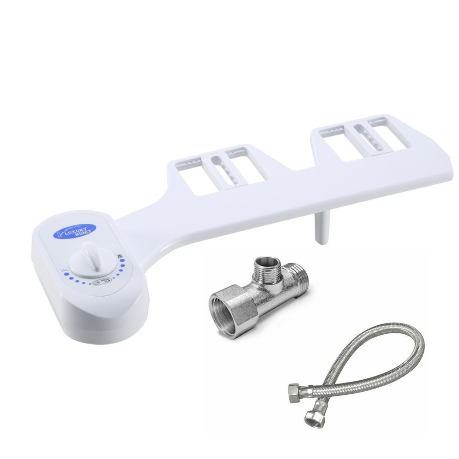 Hygiene Water Wash Clean Unisex Easy Toilet Bidet Seat Attachment Metal Parts