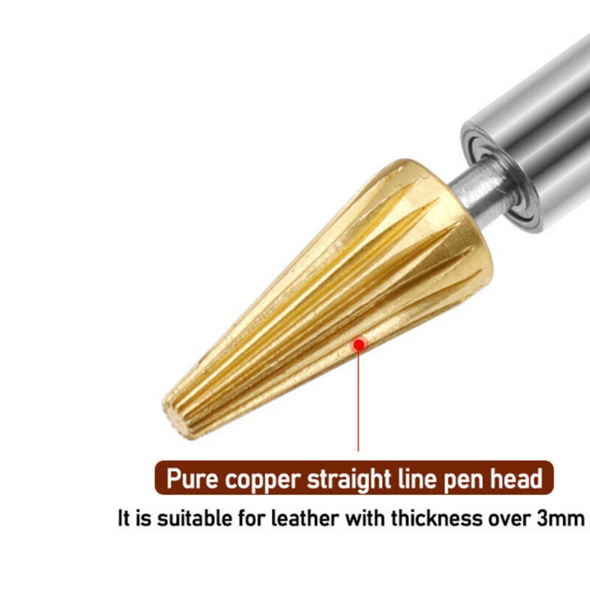 Dual Head Leather Edge Oil Dye Paint Pen Craft Tool