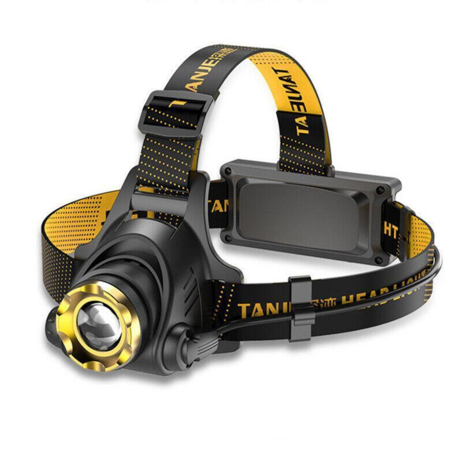 Head Torch Lamp Flashlight 12000000lm LED Headlamp USB Rechargeable