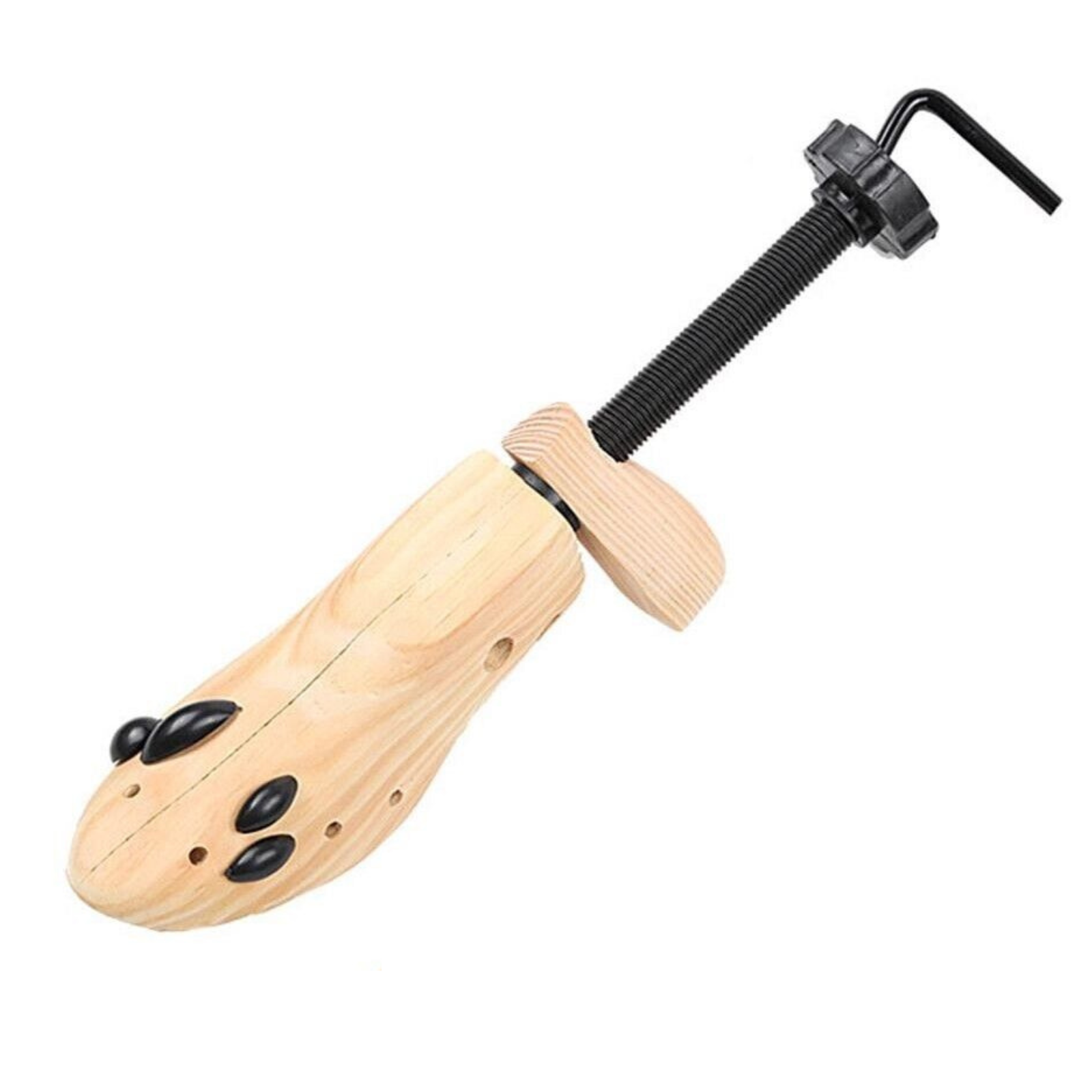 Stretcher Pine Expander Shoe Medium 2-Way Wooden Shoe Unisex Bunion Plugs