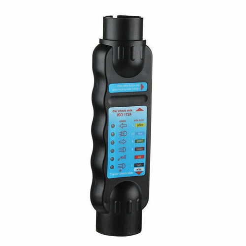 Tow Diagnostic Bar Tool 12V Trailer Plug Socket Electrical Tester Device