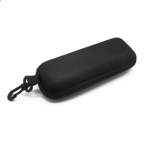 Black Portable Glasses Protector Eyeglasses Sunglasses Hard Case Box Shell