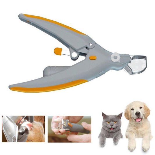 Trimmer LED Light Cutter Nail Clippers Toe Claws Pet Dog 5X Magnification