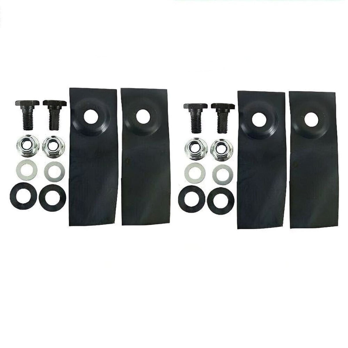 4x Morrison Mowers Fits 18" Bolts Hardened Blade Masport Cut