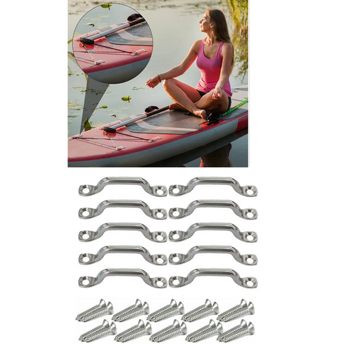 Stainless Steel Lashing Ring Tie Downs for Cargo and Trailer Use 10x