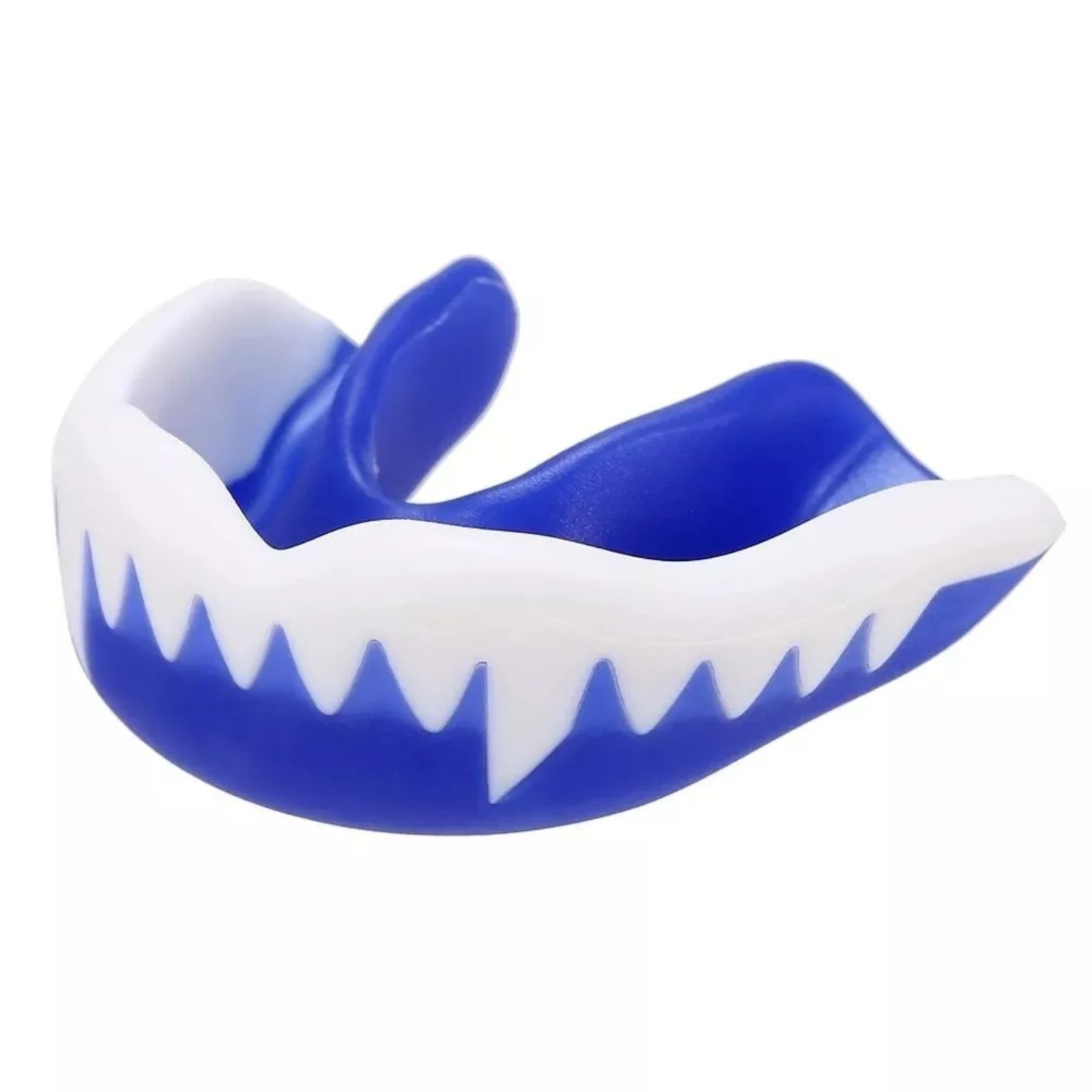 Basketball Rugby Boxing Karate Sport Mouth Guard Teeth Protector Blue White
