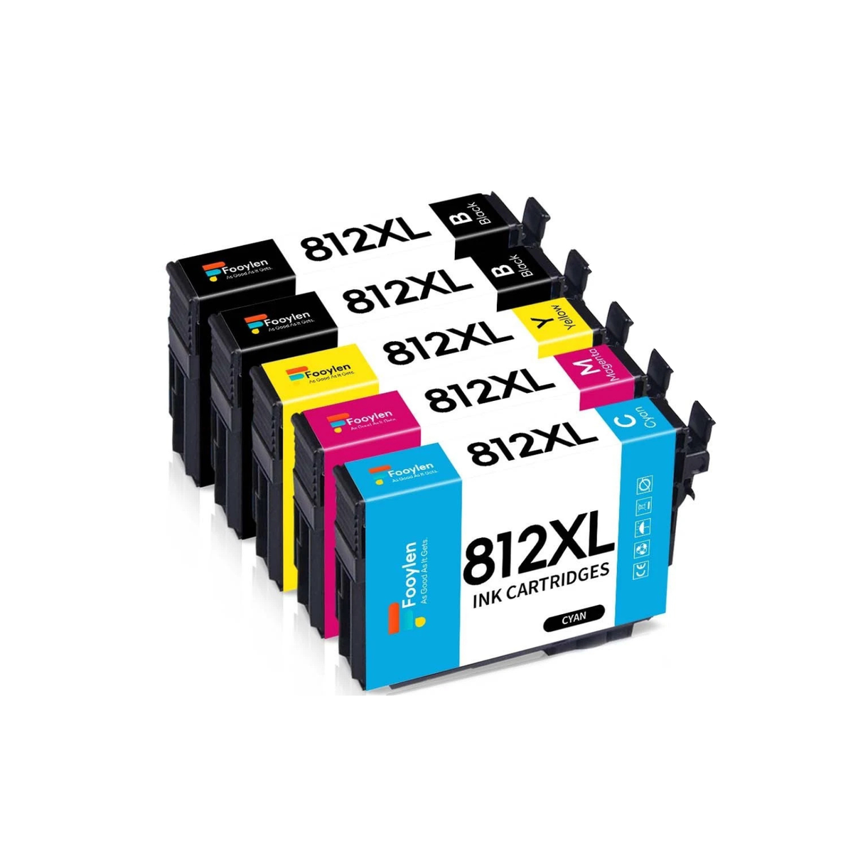 Compatible Ink Cartridge for Epson 812XL WorkForce Pro Printer Ink