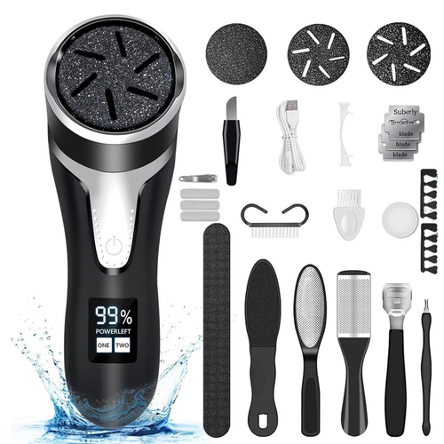 Rechargeable Electric Foot File Callus Remover Smooth Skin Care