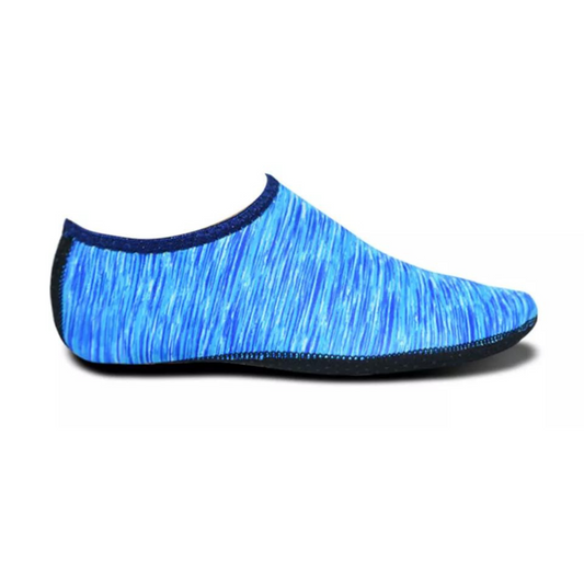 Blue Medium Non-slip Swimming Beach Unisex Water Shoes Slip On Aqua Socks