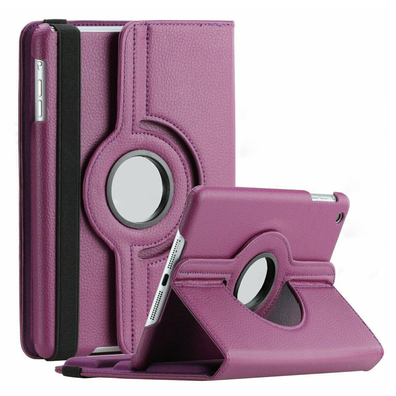 Leather Rotate Stand Cover Samsung Galaxy Tab A8 10.5 2022 Tablet Case Purple