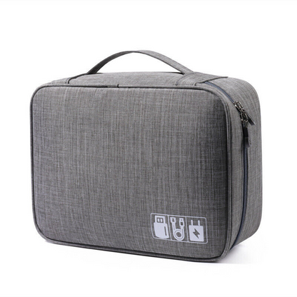 USB Electronic Accessories Storage Cable Organizer Bag Charger Travel Case