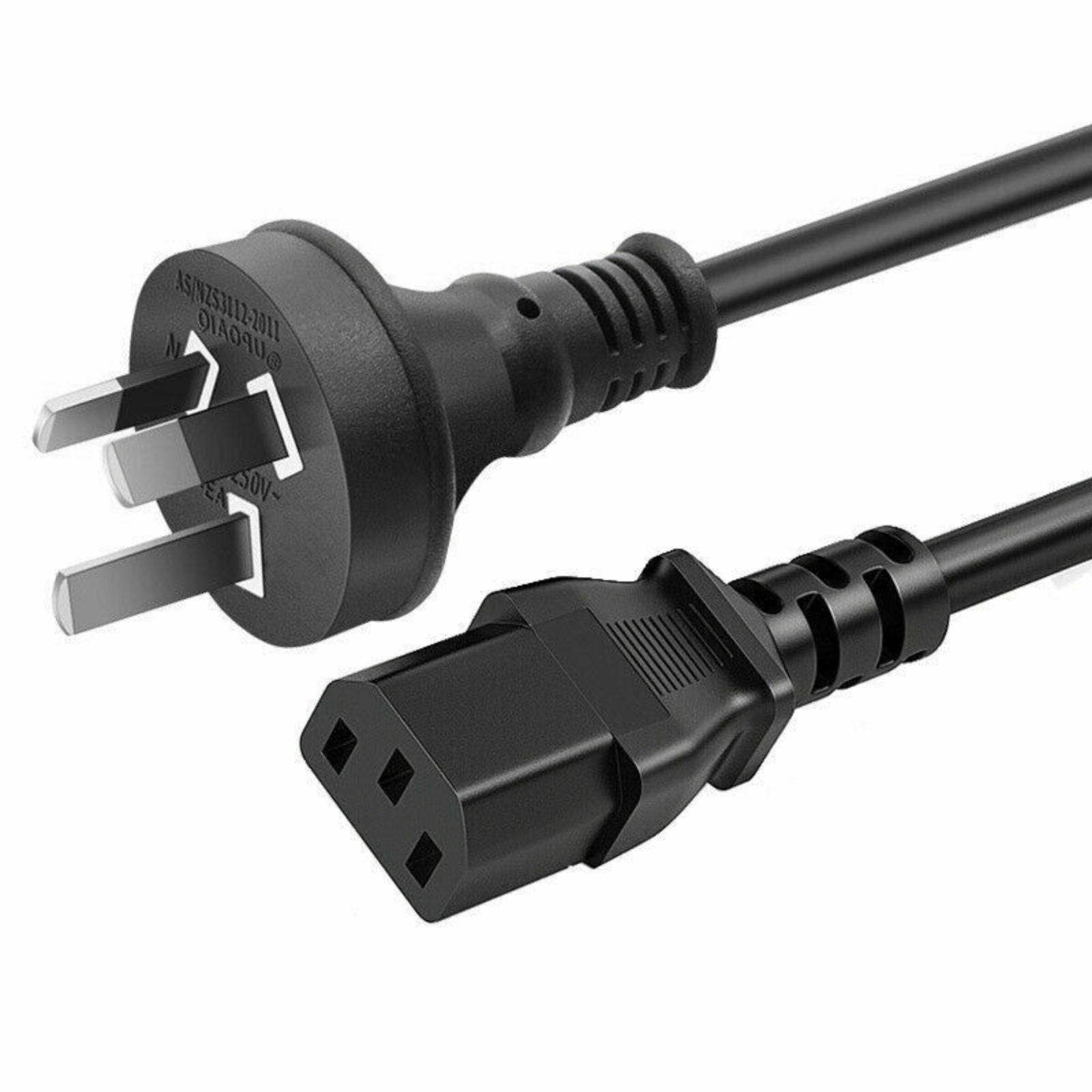 3 Pin Australian Plug to IEC-C13 Socket 1.5M Power Cord 250V 10 A Lead Cable