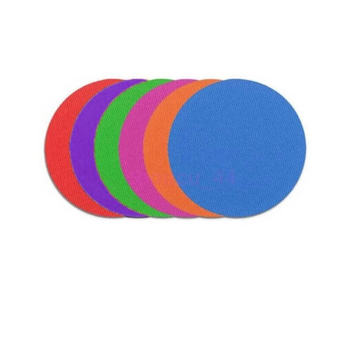 Classroom Sport Teach Tool Game 30x Round Carpet Spot Markers Sit Dot