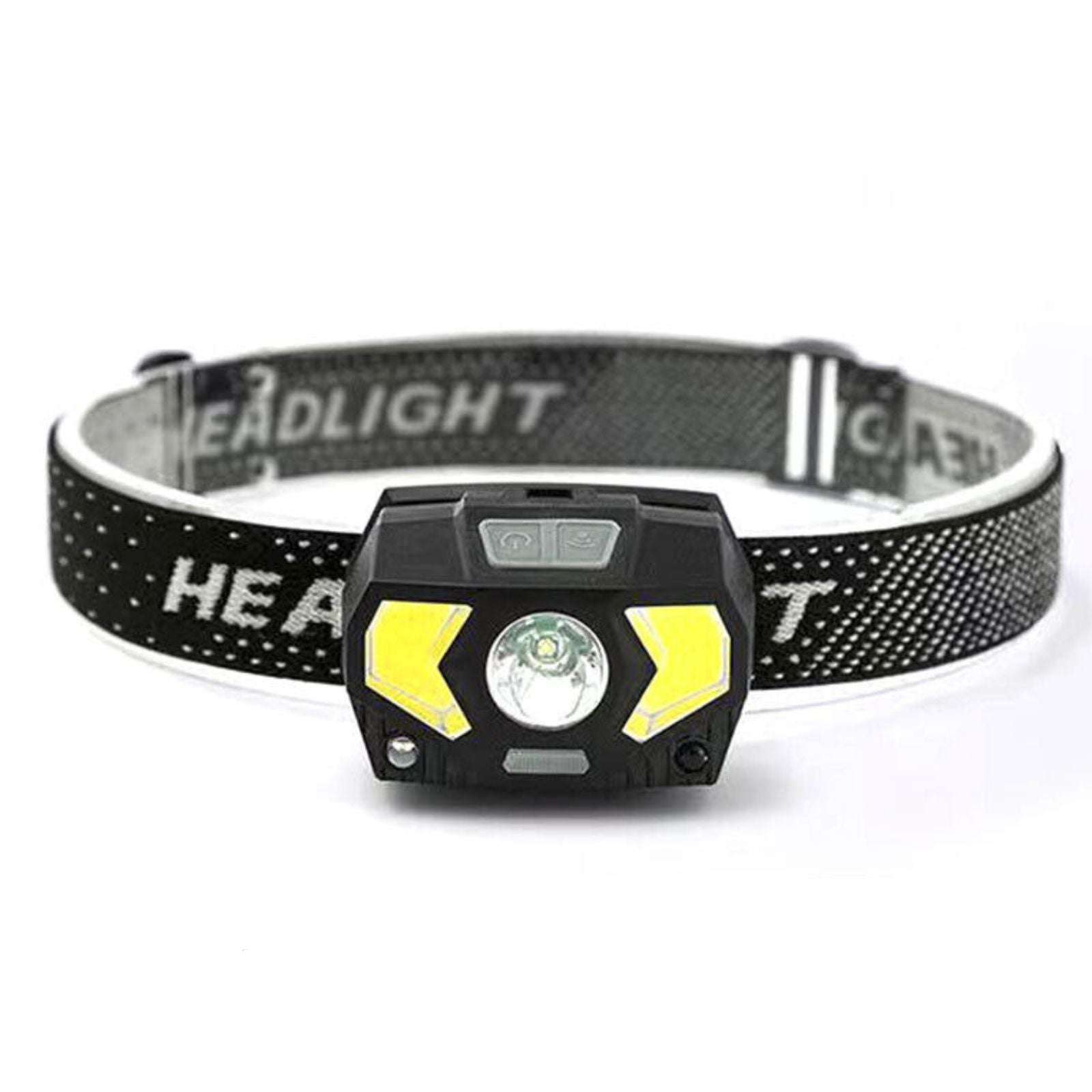 USB Rechargeable Flashlight Lamp LED Head Torch COB Camping Headlamp