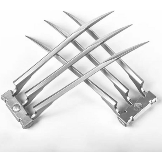 1 Pair Logan Costume Props Halloween X Man Wolverine Claws ABS Cosplay Claws