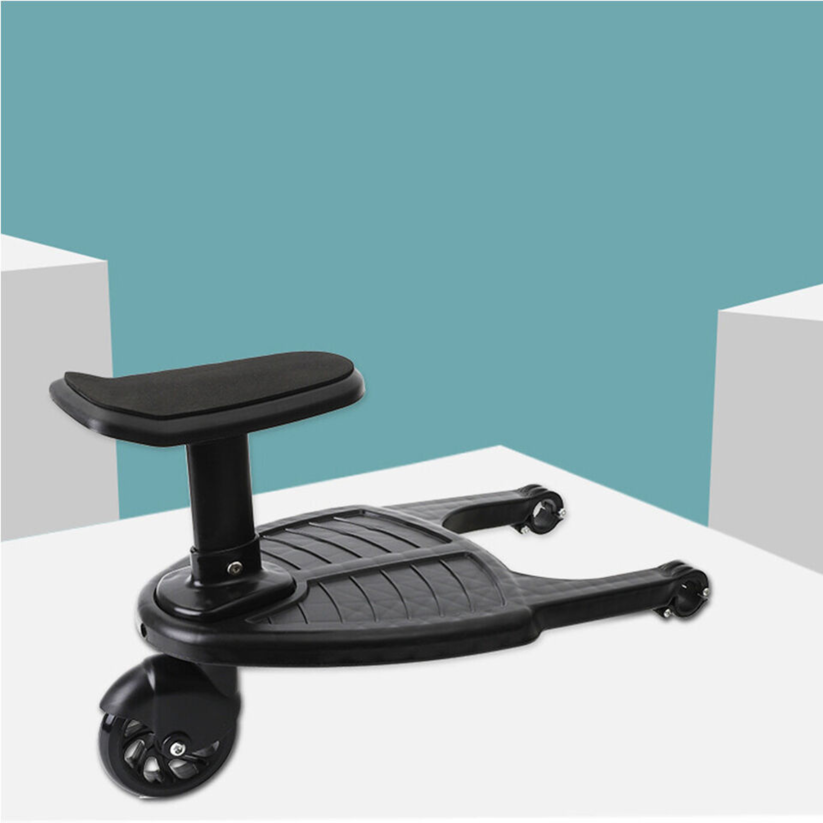 Detachable Seat Glider Universal 2in1 Stroller Holds Children 55lbs Black