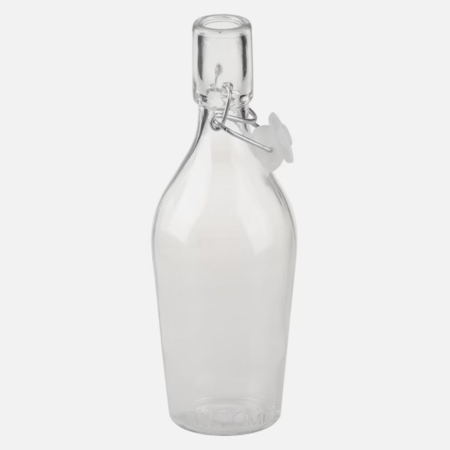 1 Litre Round Glass Bottle Clip Top Water Bottle 1000ml Flip Top Glass Bottles