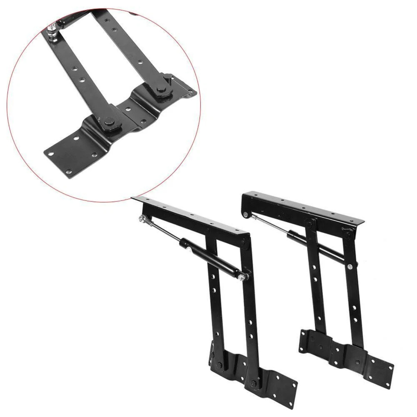 Folding Coffee Table Mechanism 2X Lift Up Hardware for DIY Furniture