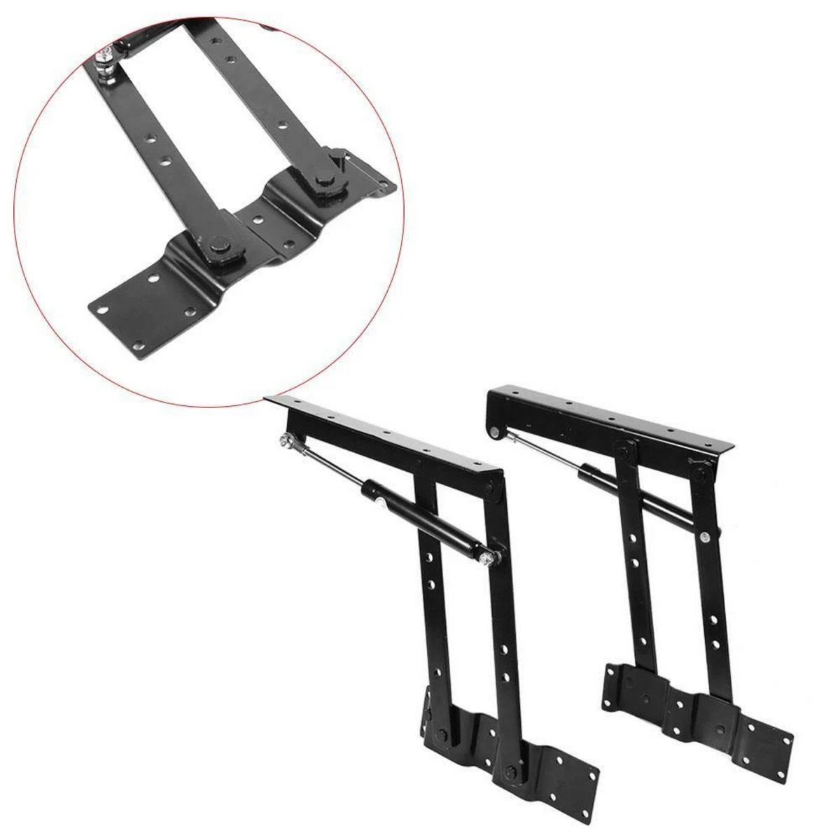 Folding Coffee Table Mechanism 2X Lift Up Hardware for DIY Furniture