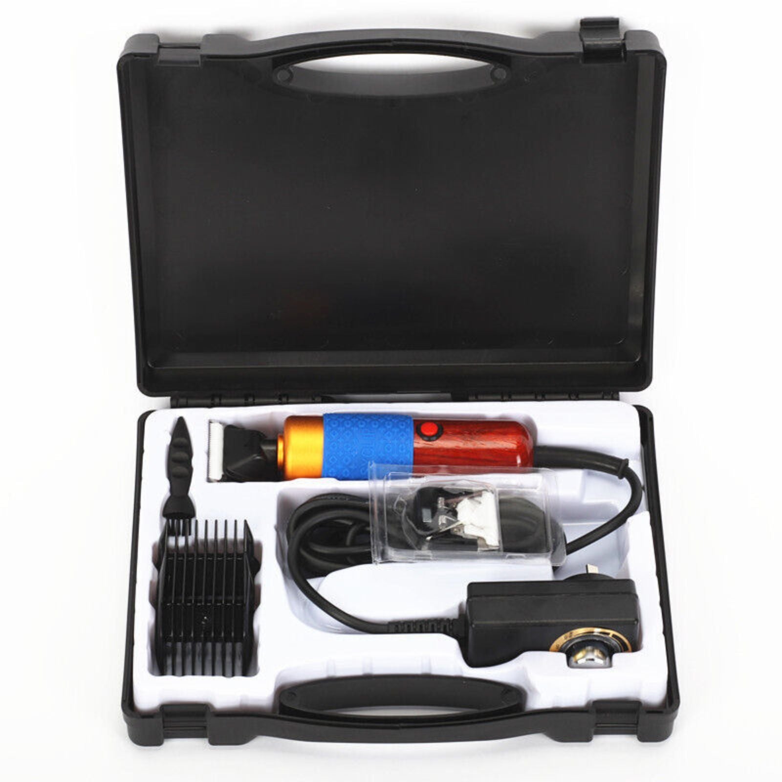 Carpet Trimmer Kit Electric Tufting Rug Clippers with Storage Box Carving Tool
