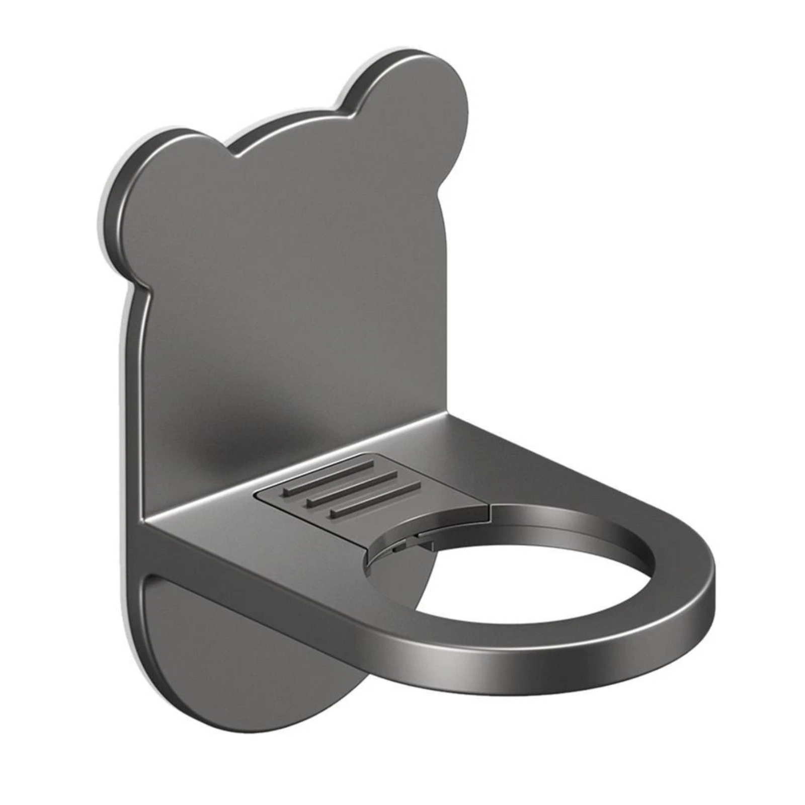 Grey Shower Gel Bottle Shelf Soap Detergent Shampoo Hanger Holder