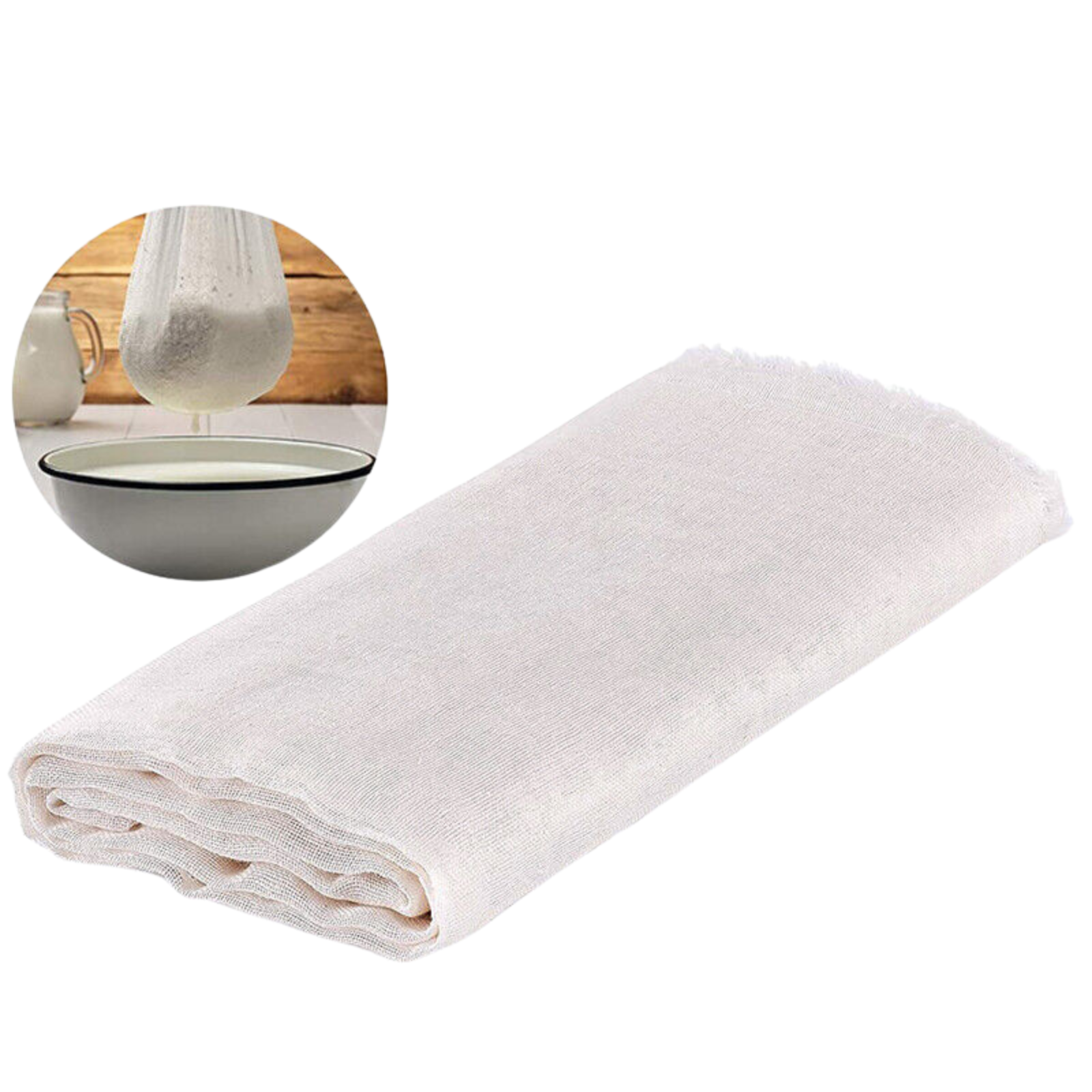 Cheesecloth  Food Grade Reusable Muslin Butter Filter Cloth Cheese