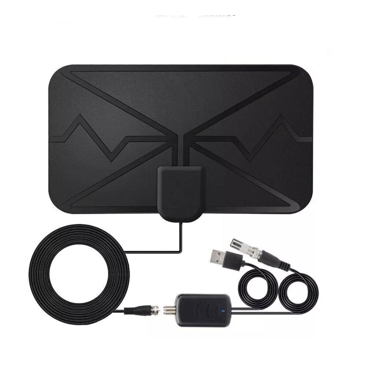 300 Miles Range Digital TV Antenna 1080P HDTV Signal Booster Indoor Amplifier