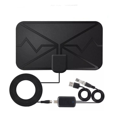 300 Miles Range Digital TV Antenna 1080P HDTV Signal Booster Indoor Amplifier