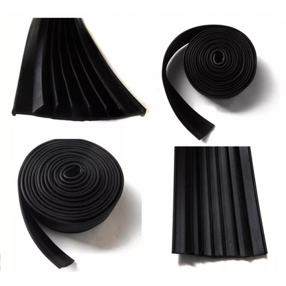 Five Metre PVC Universal Garage Roller Door Bottom Weather Seal Strip